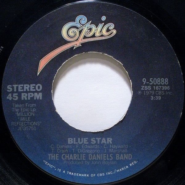 The Charlie Daniels Band : In America (7", Single, Styrene, Ter)