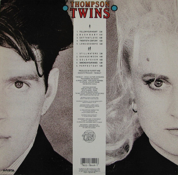 Thompson Twins : Close To The Bone (LP, Album, Ind)