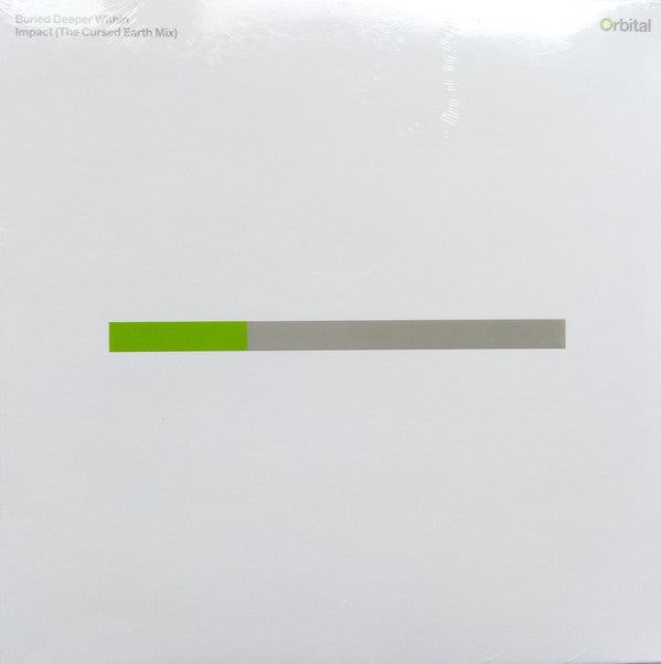 Orbital : Buried Deeper Within / Impact (The Cursed Earth Mix) (12", RSD, Ltd, Whi)