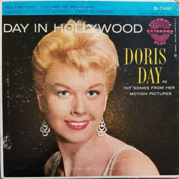 Doris Day : Day In Hollywood - Vol. 1 (7", EP)
