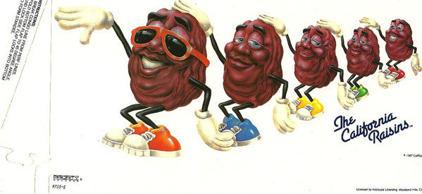 The California Raisins : Sweet, Delicious, & Marvelous (LP, Album)
