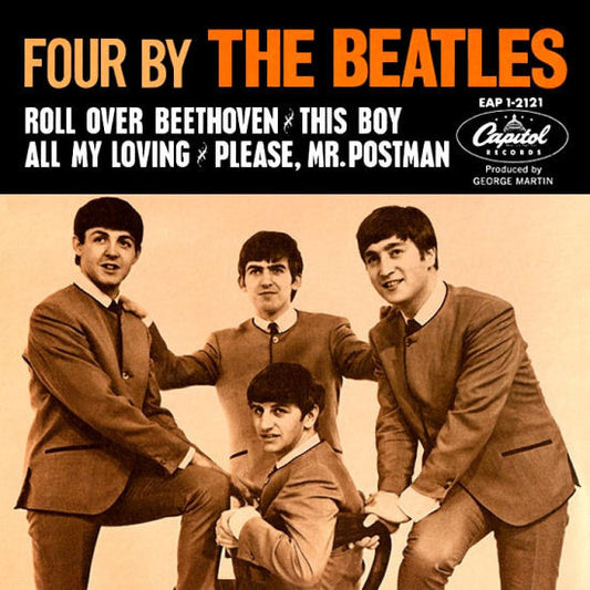 The Beatles : Four By The Beatles (7", EP, Mono, Scr)