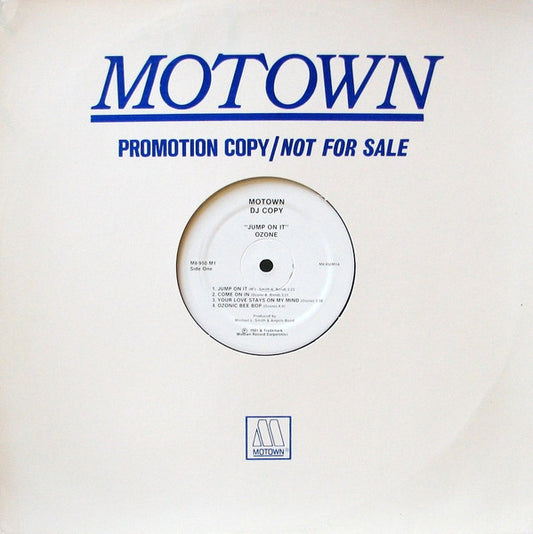 Ozone (5) : Jump On It (LP, Album, Promo)
