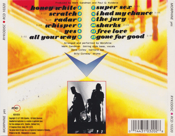 Morphine (2) : Yes (CD, Album)