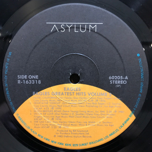 Eagles : Eagles Greatest Hits Volume 2 (LP, Comp)