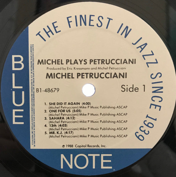 Michel Petrucciani : Michel Plays Petrucciani (LP, Album)