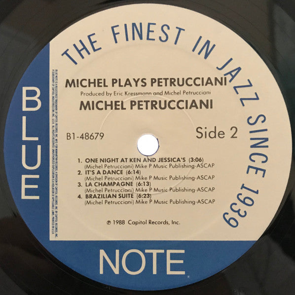 Michel Petrucciani : Michel Plays Petrucciani (LP, Album)
