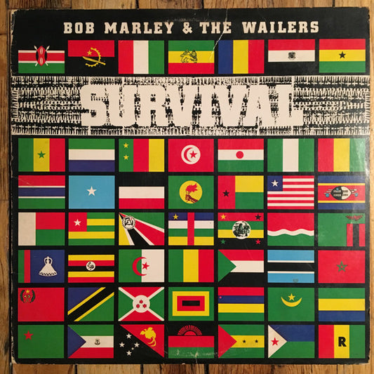 Bob Marley & The Wailers : Survival (LP, Album, GOL)