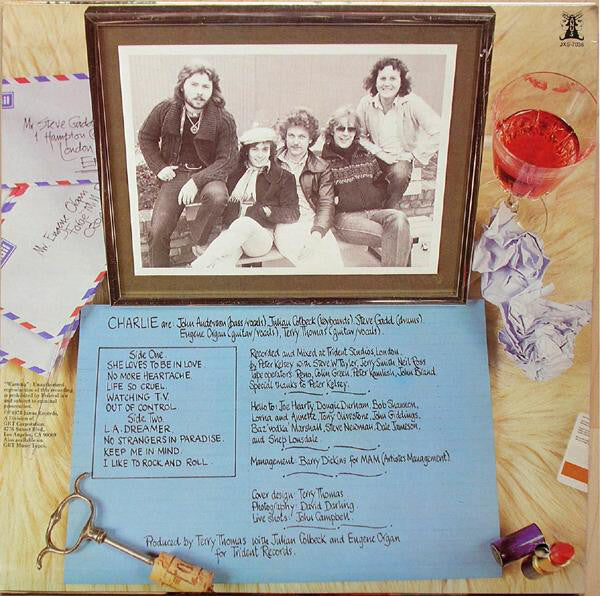 Charlie (5) : Lines (LP, Album, San)