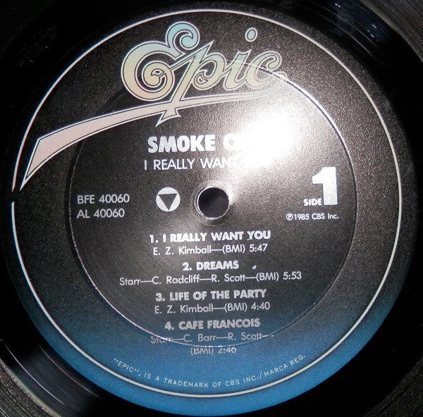 Smoke City (2) : I Really Want You (LP, Album)