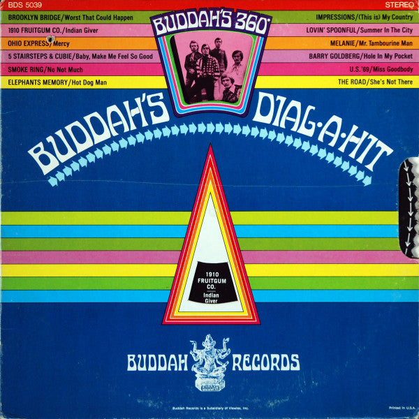 Various : Buddah's 360° Dial-A-Hit (LP, Comp, ARP)