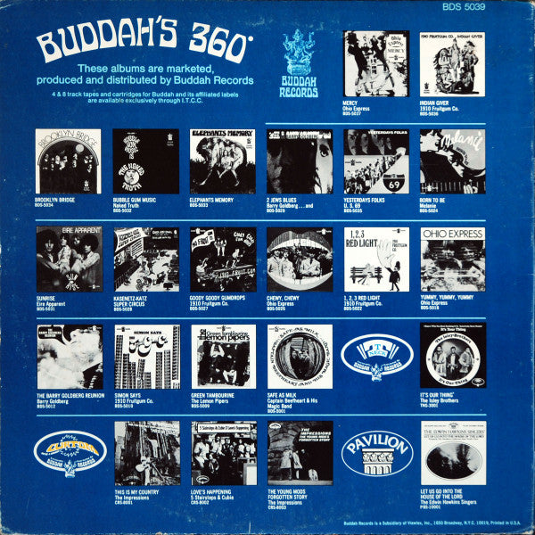 Various : Buddah's 360° Dial-A-Hit (LP, Comp, ARP)