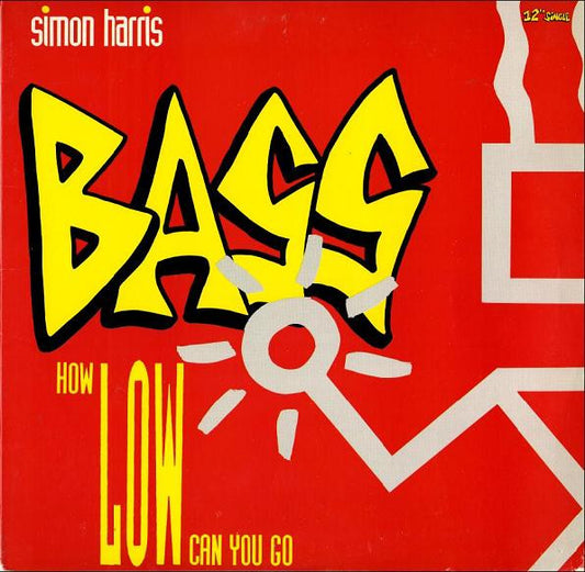 Simon Harris : Bass (How Low Can You Go) (12", Single)