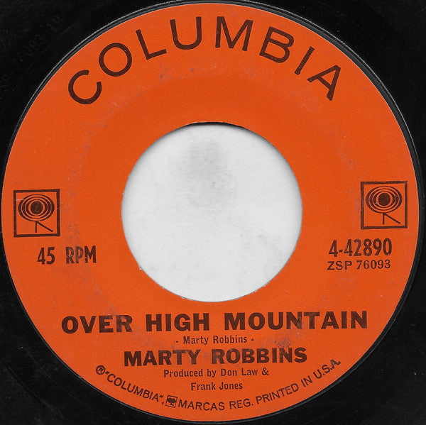Marty Robbins : Begging To You / Over High Mountain (7", Single, Hol)