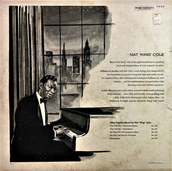 Nat King Cole : Penthouse Serenade (LP, Album, RE, RP, Scr)