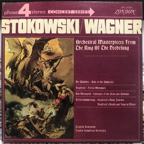 Stokowski* / Wagner*, London Symphony Orchestra : Orchestral Masterpieces From The Ring Of The Niebelung (LP, Gat)