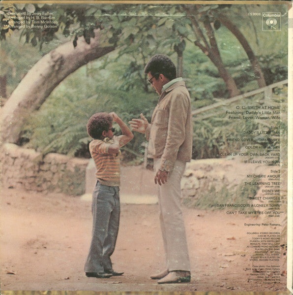 O.C. Smith* : O.C. Smith At Home (LP, Album, Pit)