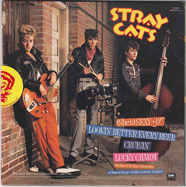 Stray Cats : (She's) Sexy + 17 (2x7", Win)