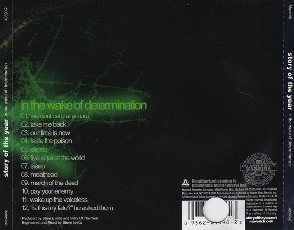 Story Of The Year : In The Wake Of Determination (CD, Album, Oly)