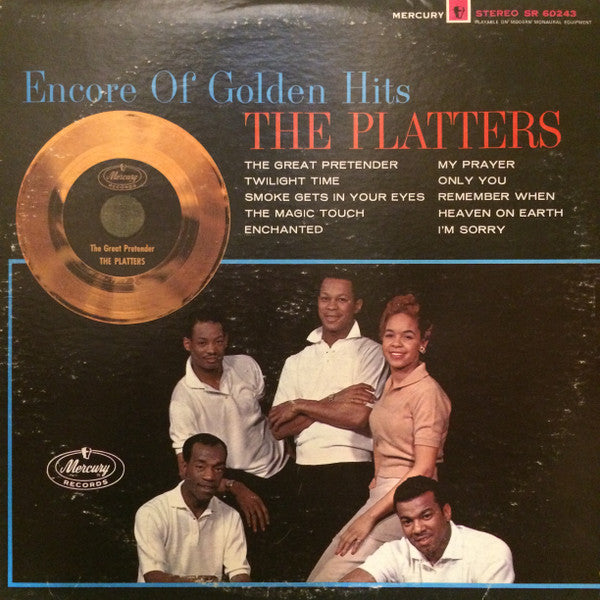 The Platters : Encore Of Golden Hits (LP, Comp, RE, Ter)