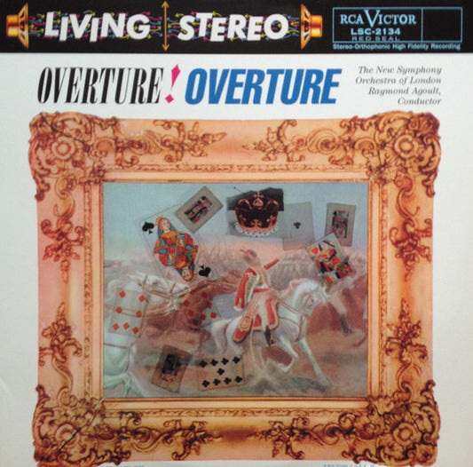 The New Symphony Orchestra Of London, Raymond Agoult : Overture! Overture (LP, Album, Ltd, RE, RM, 180)