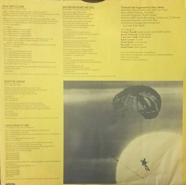 Air Supply : Now And Forever (LP, Album)