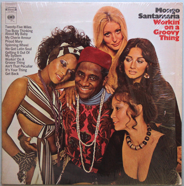 Mongo Santamaria : Workin' On A Groovy Thing (LP, Album, Pit)