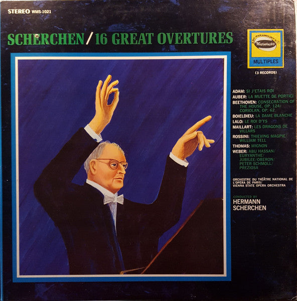 Scherchen* : 16 Great Overtures (3xLP, Comp)