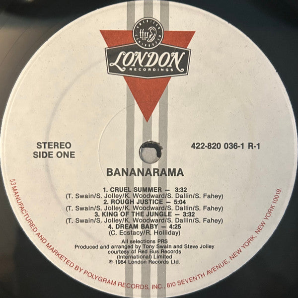 Bananarama : Bananarama (LP, Album, 53 )