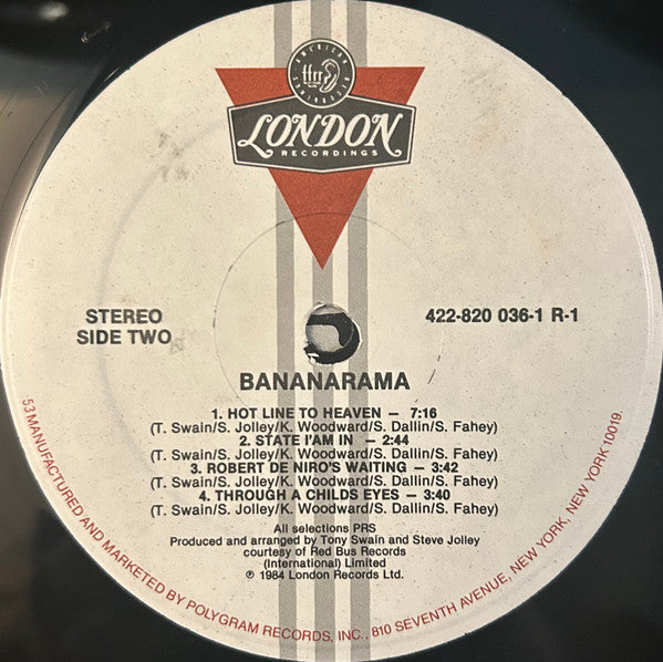Bananarama : Bananarama (LP, Album, 53 )