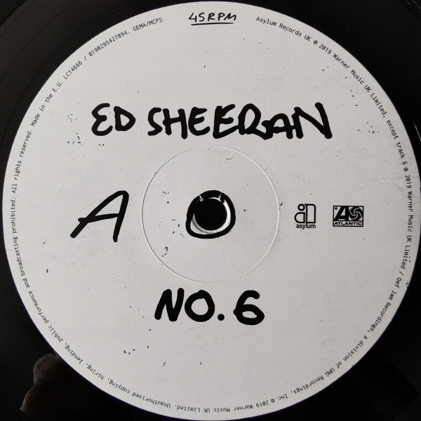Ed Sheeran : No.6 Collaborations Project (2xLP, Album, 180)