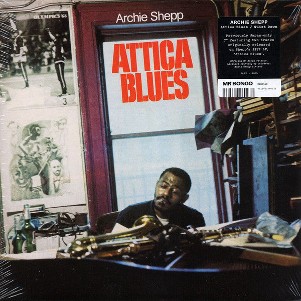 Archie Shepp : Attica Blues (7", Single, RE)