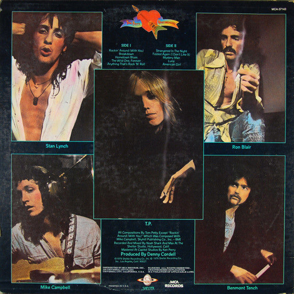 Tom Petty And The Heartbreakers : Tom Petty And The Heartbreakers (LP, Album, RE, (Gl)