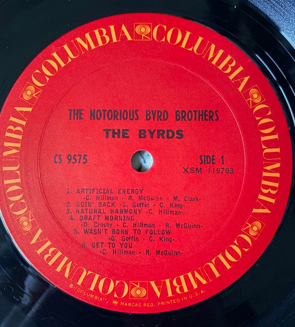The Byrds : The Notorious Byrd Brothers (LP, Album, RE, RP, Ter)