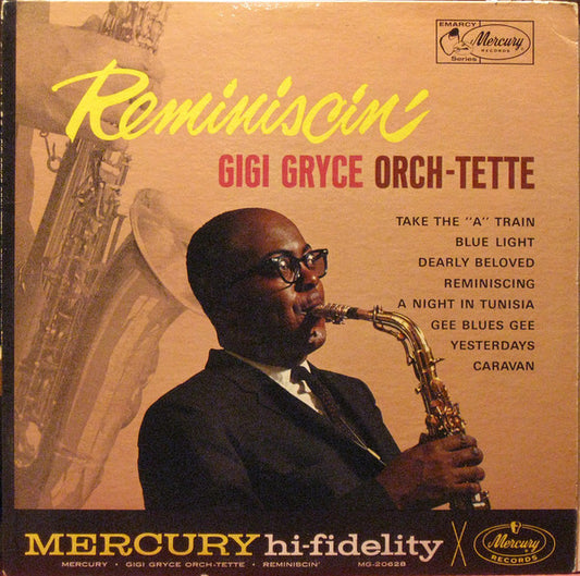 Gigi Gryce Orch-tette* : Reminiscin' (LP, Mono)