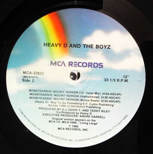 Heavy D And The Boyz* : Don't You Know / Moneyearnin' Mount Vernon (12")
