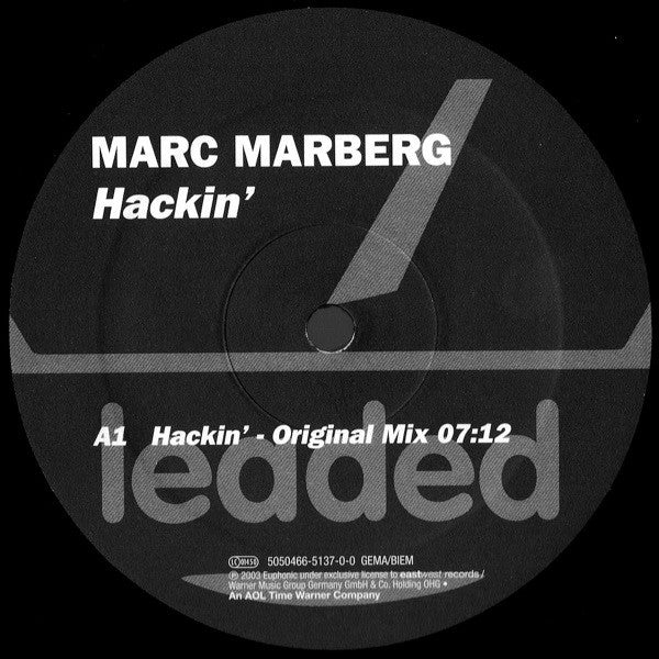 Marc Marberg : Hackin' (12")