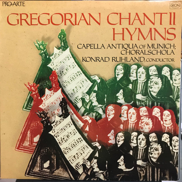 Capella Antiqua Of Munich*, Konrad Ruhland : Gregorian Chant II: Hymns (LP)
