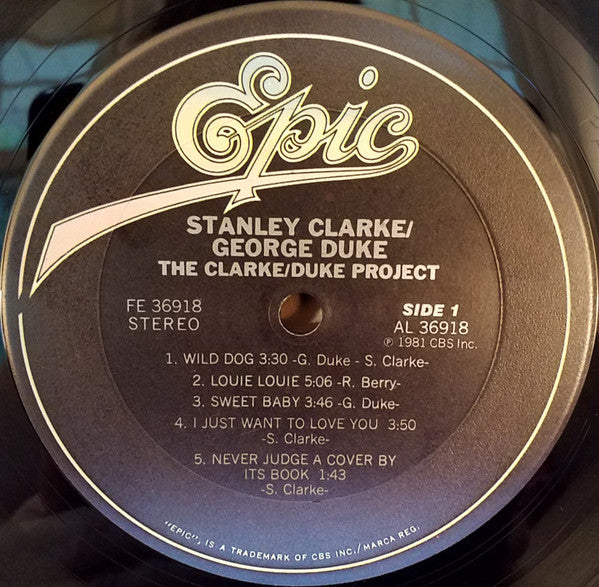 Stanley Clarke/George Duke : The Clarke / Duke Project (LP, Album, Pit)