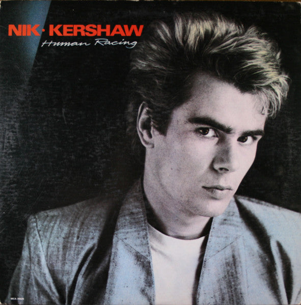 Nik Kershaw : Human Racing (LP, Album, Pin)