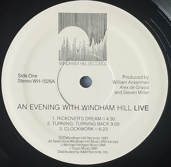 Various : An Evening With Windham Hill Live (LP, Album)