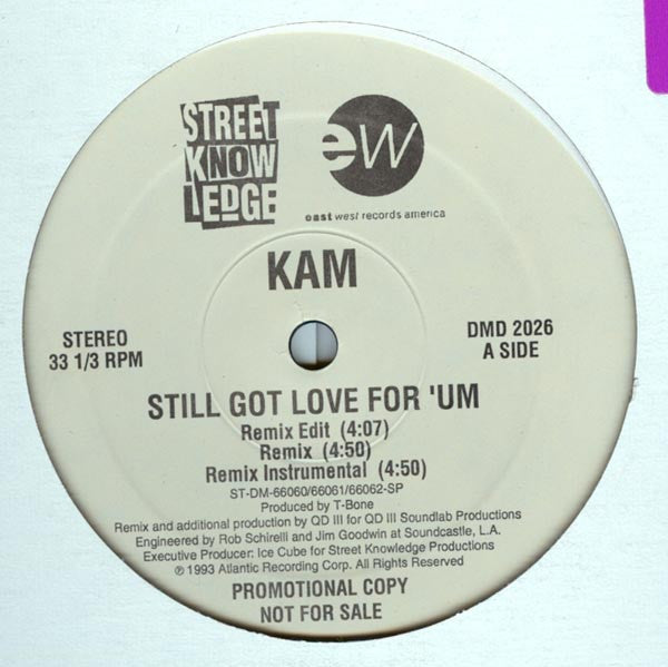 Kam (2) : Still Got Love 4 'Um (12", Promo)