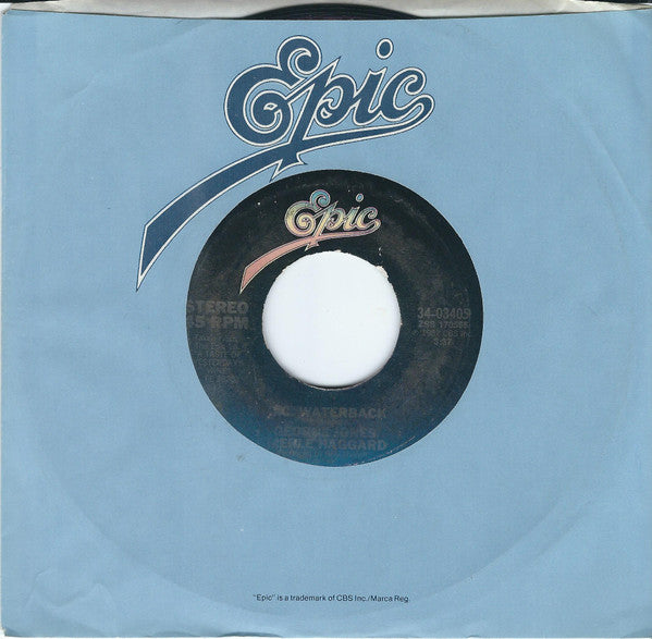 George Jones (2) / Merle Haggard : C.C. Waterback / After I Sing All My Songs (7", Styrene, Ter)