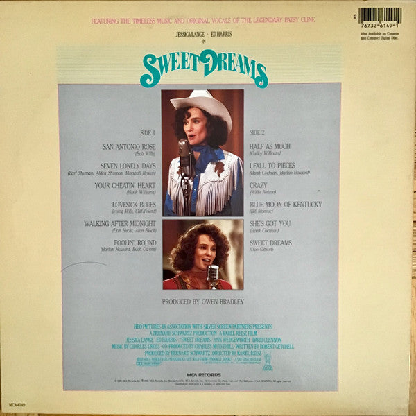 Patsy Cline : Sweet Dreams (LP, Glo)