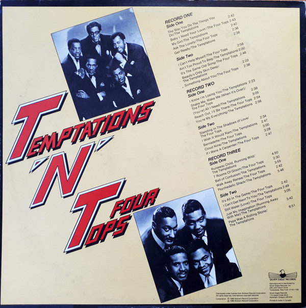 The Temptations & The Four Tops* : T 'N' T (3xLP, Comp)