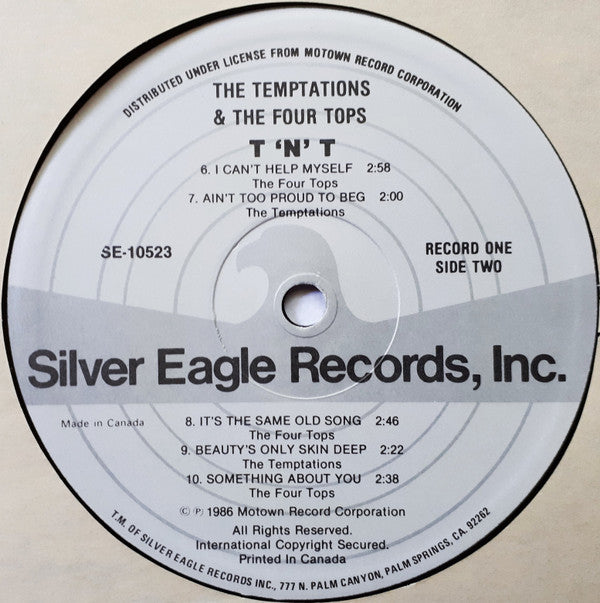 The Temptations & The Four Tops* : T 'N' T (3xLP, Comp)