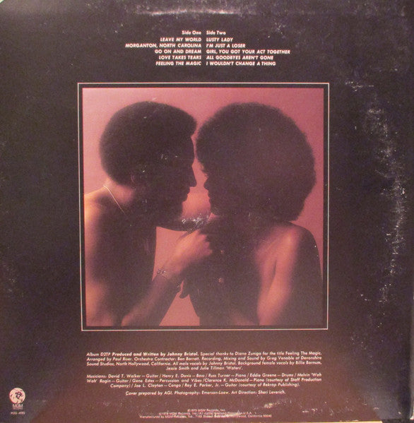 Johnny Bristol : Feeling The Magic (LP, Album)