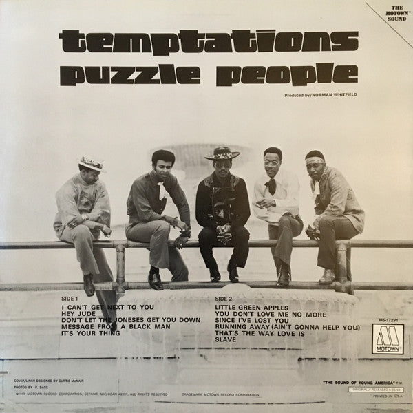 The Temptations : Puzzle People (LP, Album, RE)
