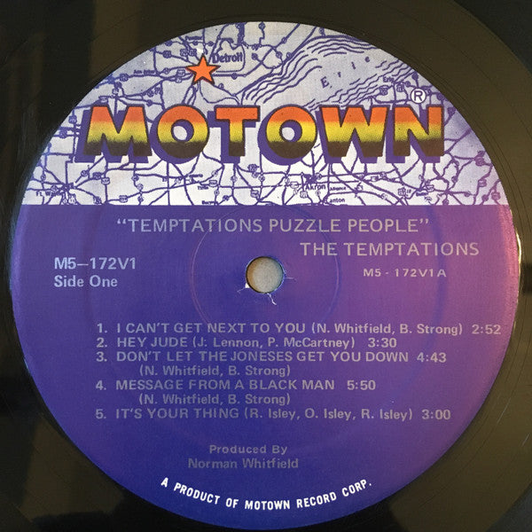 The Temptations : Puzzle People (LP, Album, RE)