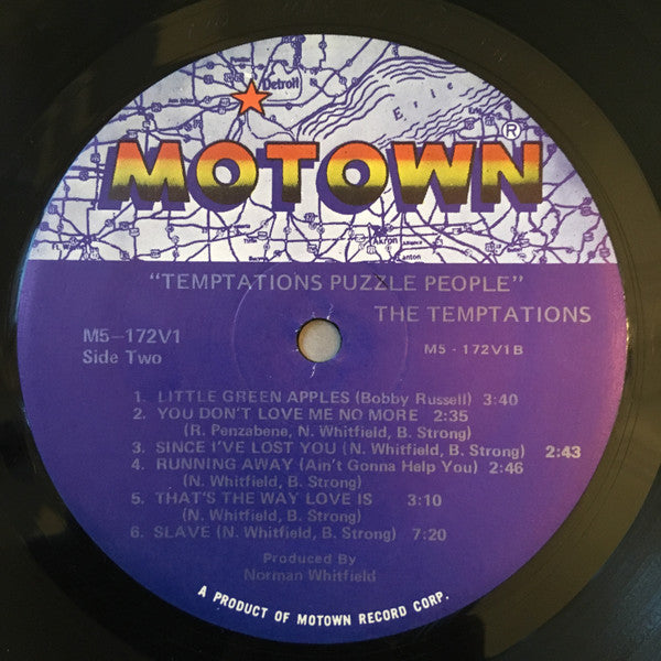 The Temptations : Puzzle People (LP, Album, RE)